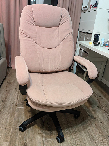 Компьютерное кресло Comfort Lux/Комфорт Люкс серый фото покупателя 17