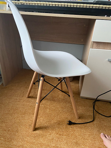 Стул Eames PC-015 белый фото покупателя 99