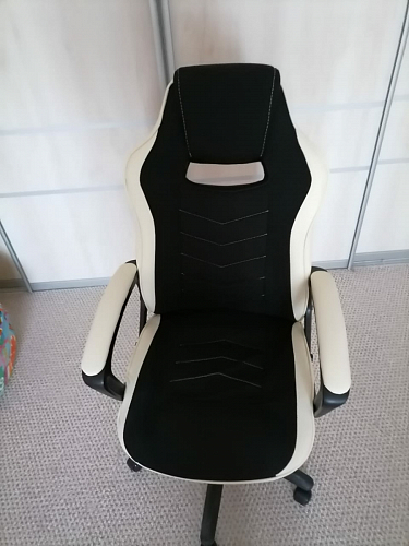 Компьютерное кресло Gamer черное / бежевое фото покупателя 87