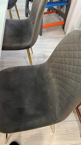 Стул на металлокаркасе Dabl wine red фото покупателя 10