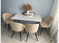 Стул на металлокаркасе Gabi green / black фото покупателя 730