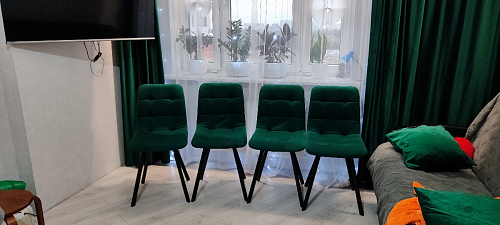 Комплект стульев Чилли 4 шт темно-серый / черный фото покупателя 413