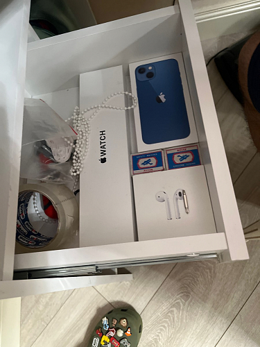 Письменный стол СПм-25 левый белый  - Уцененный экземпляр фото покупателя 30