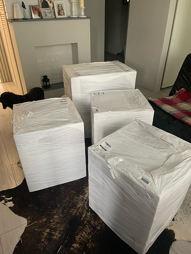 Стул на металлокаркасе Kora beige / black фото покупателя 127