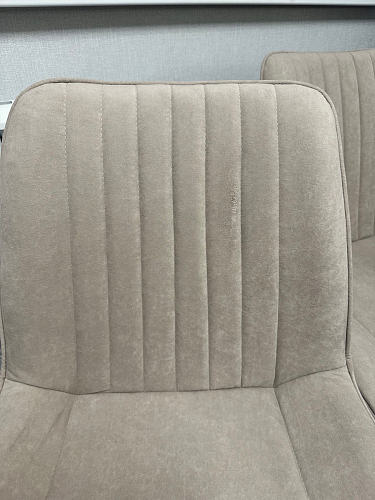 Стул на металлокаркасе Седа 360 К латте (velutto 08) / белый фото покупателя 268