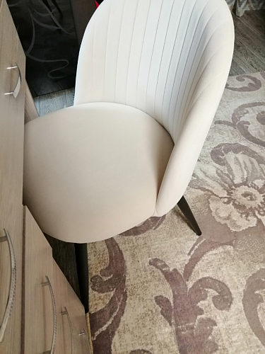 Стул на металлокаркасе Gabi gray / black фото покупателя 324