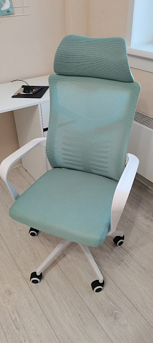 Компьютерное кресло Montana light gray / white фото покупателя 26