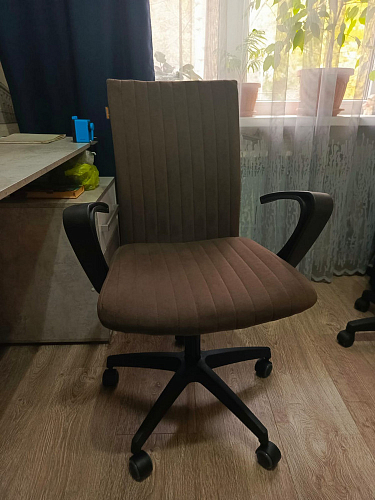 Компьютерное кресло Spark флок черный 35 фото покупателя 4