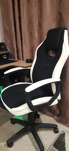 Компьютерное кресло Gamer черное / бежевое фото покупателя 15