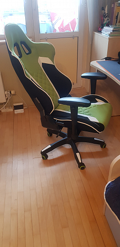 Компьютерное кресло Prime черное / синее фото покупателя 18