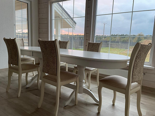 Деревянный стол Красидиано 150 белый фото покупателя 3