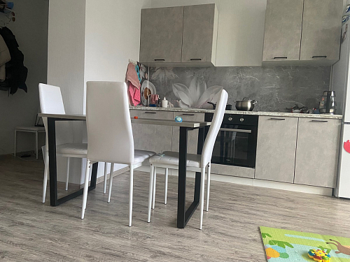 Стол раскладной Лота Лофт 120 25 мм юта / черный матовый фото покупателя 270