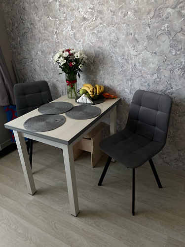 Стул на металлокаркасе Чилли бирюзовый / черный фото покупателя 683