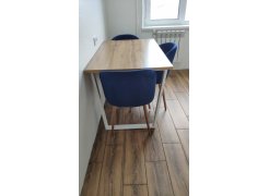 Стол Лота Лофт 140 25 мм черный матовый / бетон фото покупателя 949