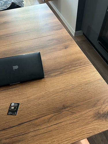 Деревянный стол Лота Лофт 140х80 черный матовый / бетон светлый фото покупателя 548