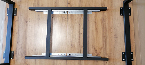 Деревянный стол Лота Лофт 140х80 дуб крафт табачный / черный матовый фото покупателя 322