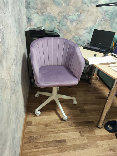 Компьютерное кресло Тибо 01 светло-коричневый / черный фото покупателя 166