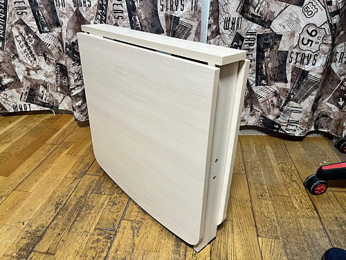 Стол-книжка СтК6 венге / дуб молочный высота 54 см фото покупателя 47