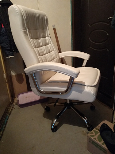 Компьютерное кресло Parker кремовое фото покупателя 1