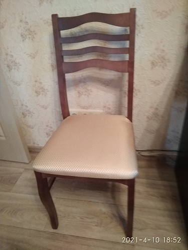 Деревянный стул Амадиу темно-коричневый фото покупателя 9