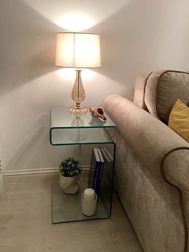 Стол журнальный F-C601 прозрачный фото покупателя 1