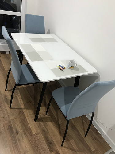 Стул Tod light blue / black фото покупателя 2