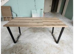 Стол Лота Лофт 140 25 мм юта / белый матовый фото покупателя 298