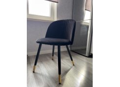 Стул на металлокаркасе Gabi 1 gray / black фото покупателя 561