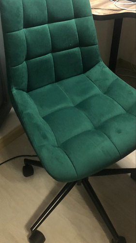 Компьютерное кресло Честер голубой (velutto 47 ) / черный фото покупателя 34