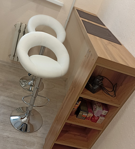 Барный стул Oazis cream / chrome фото покупателя 1