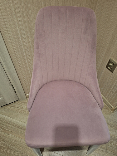 Стул на металлокаркасе Kora green / black фото покупателя 184