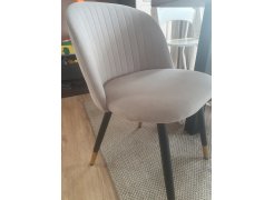 Стул на металлокаркасе Gabi 1 light purple / black фото покупателя 457