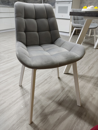 Стул на металлокаркасе Челси К бирюзовый / черный фото покупателя 81