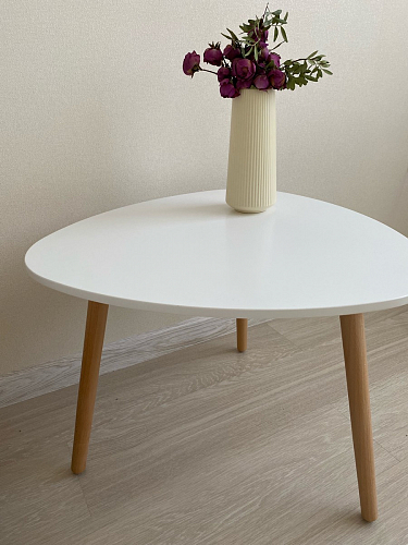 Журнальный столик Hofer белый фото покупателя 2