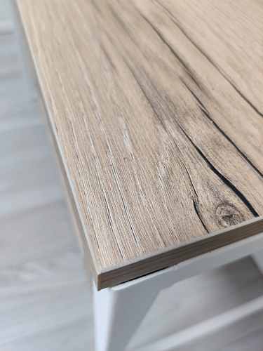 Письменный стол Леон Лофт черный матовый / дуб вотан фото покупателя 202