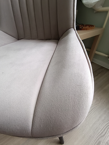 Стул на металлокаркасе Седа К кирпичный / черный фото покупателя 328