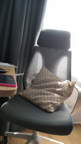 Компьютерное кресло Golem dark gray / white фото покупателя 63