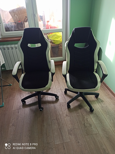 Компьютерное кресло Gamer черное / серое фото покупателя 117