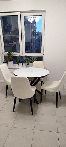 Стул на металлокаркасе Kora black / gray фото покупателя 299