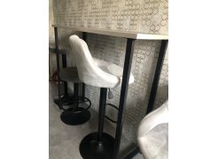 Барная стойка Дилан Лофт 120х60х90 бетон фото покупателя 54