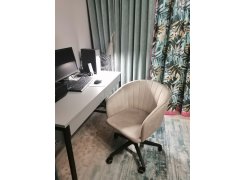 Компьютерное кресло Тибо confetti chocolate / белый фото покупателя 163