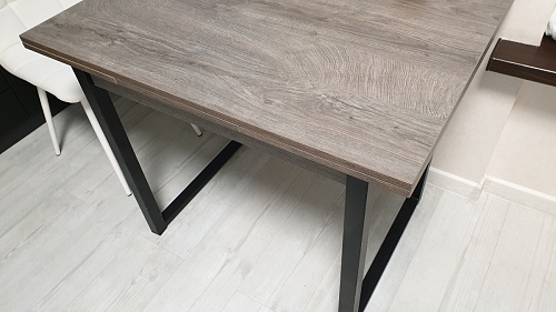 Стол Форли дуб рошелье / черный матовый фото покупателя 35