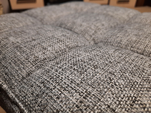 Барный стул Лофт ткань канди грей / черный матовый фото покупателя 175