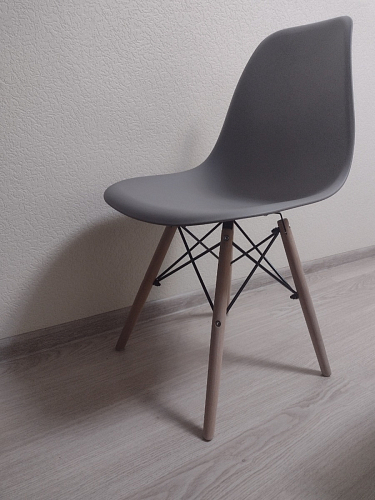 Пластиковый стул Eames PC-015 желтый фото покупателя 256