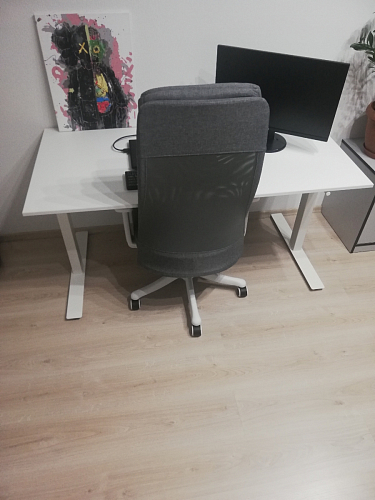 Компьютерное кресло Salta gray / white фото покупателя 5