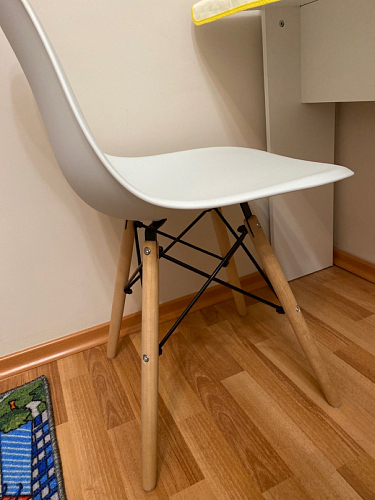 Пластиковый стул Eames PC-015 желтый фото покупателя 205