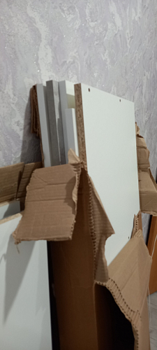 Готовая гостиная Jimenez дуб венге / белый глянец фото покупателя 26