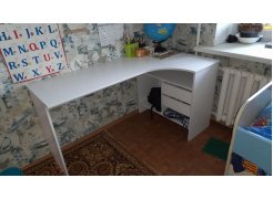 Письменный стол СПм-25 левый бетон фото покупателя 11