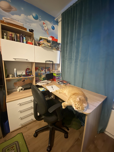 Компьютерный стол КСТ-14.1Л белый левый фото покупателя 4