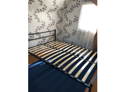 Односпальная кровать Фади 80х200 черная фото покупателя 19